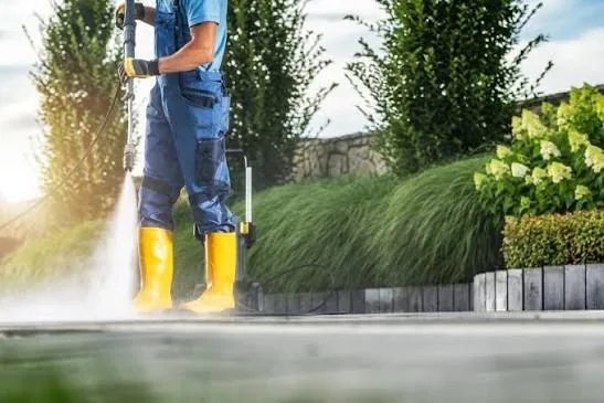 Walkway power washing in Morrisville, NC